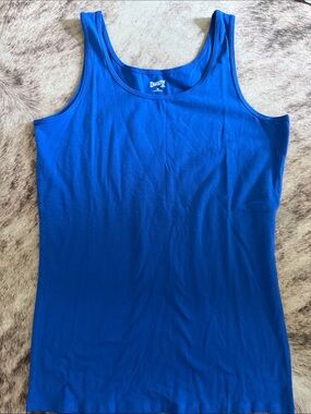 Duluth Trading Co Royal Blue Women's Tank Top - Scoop Neck